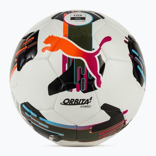 Futbolo kamuolys PUMA Orbita 4 HYB FIFA Basic puma white/multicolor dydis 5