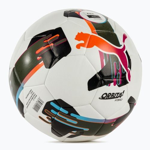 Futbolo kamuolys PUMA Orbita 4 HYB FIFA Basic puma white/multicolor dydis 5