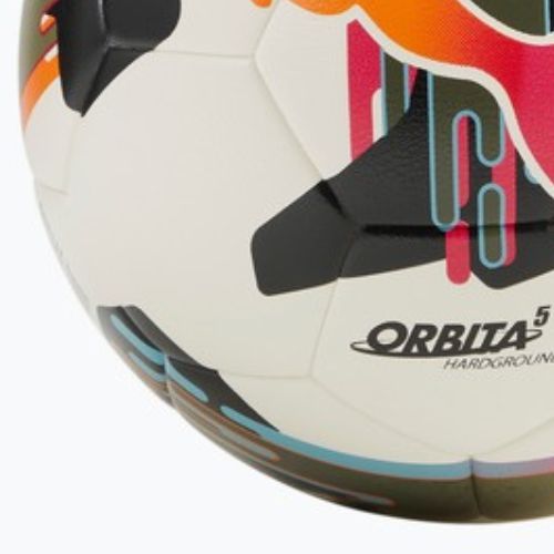 Futbolo kamuolys PUMA Orbita 5 TB Hardground puma white/multicolor dydis 5