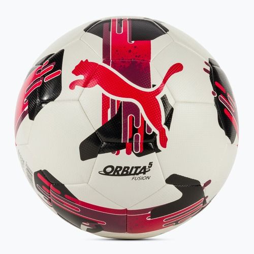 Futbolo kamuolys PUMA Orbita 5 Fusion puma white/puma red dydis 3