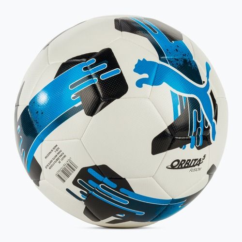 Futbolo kamuolys PUMA Orbita 5 Fusion puma white/ignite blue dydis 4