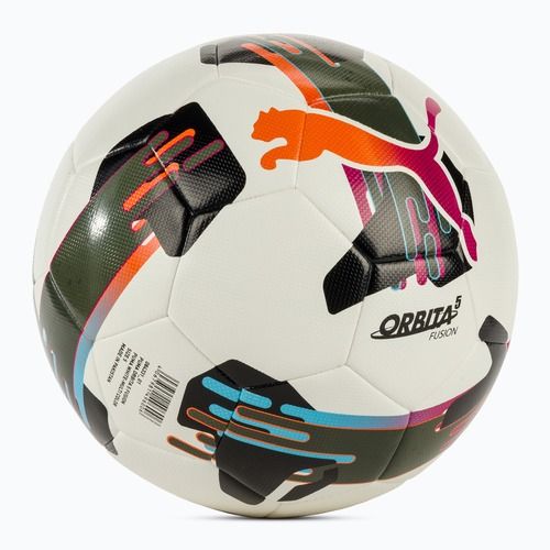 Futbolo kamuolys PUMA Orbita 5 Fusion puma white/multicolor dydis 5