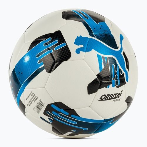 Futbolo kamuolys PUMA Orbita 5 Fusion puma white/ignite blue dydis 5