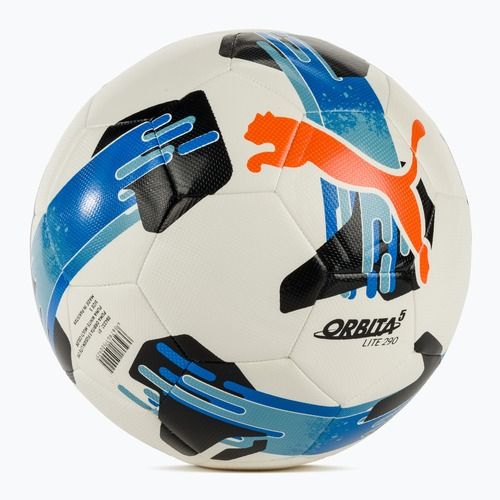 Futbolo kamuolys PUMA Orbita 5 Fusion Lite puma white/multicolor dydis 5