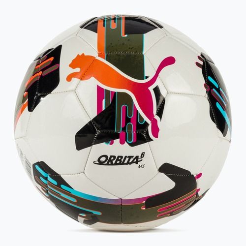 Futbolo kamuolys PUMA Orbita 6 MS puma white/multicolor dydis 3