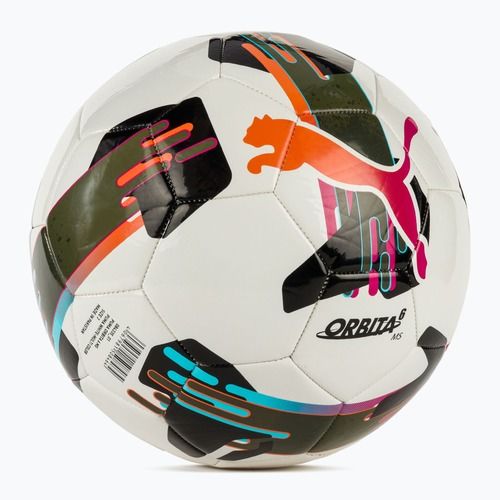 Futbolo kamuolys PUMA Orbita 6 MS puma white/multicolor dydis 3