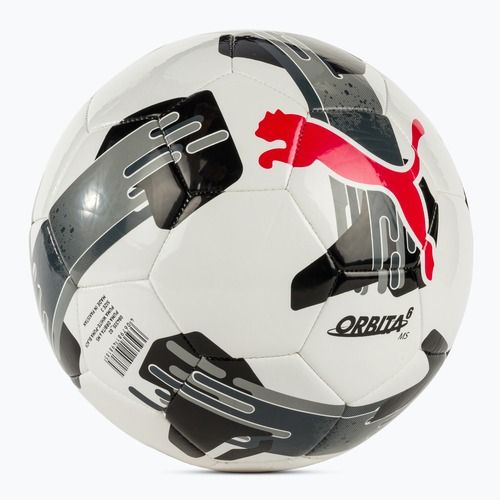 Futbolo kamuolys PUMA Orbita 6 MS puma white/puma black dydis 3
