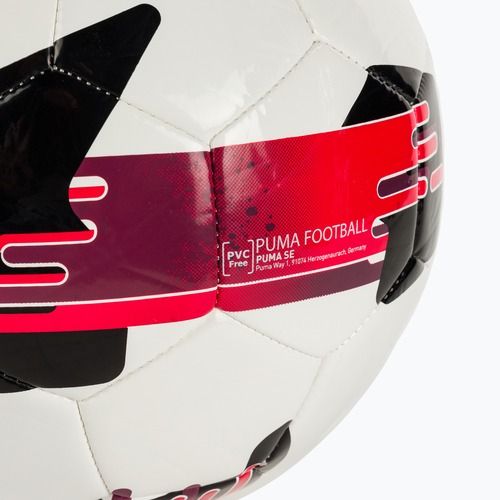 Futbolo kamuolys PUMA Orbita 6 MS puma white/puma red dydis 3