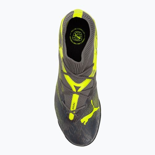 Futbolo batai PUMA Future 7 Match Rush TT strong gray/cool dark gray/electric lime