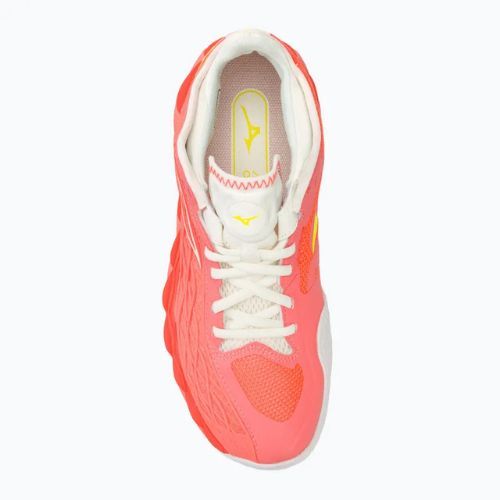 Moteriški teniso batai Mizuno Wave Enforce Tour CC candy coral/snow white/neon flame