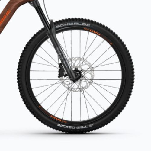 Elektrinis dviratis Haibike Lyke CF 10 430Wh leather/orange gloss