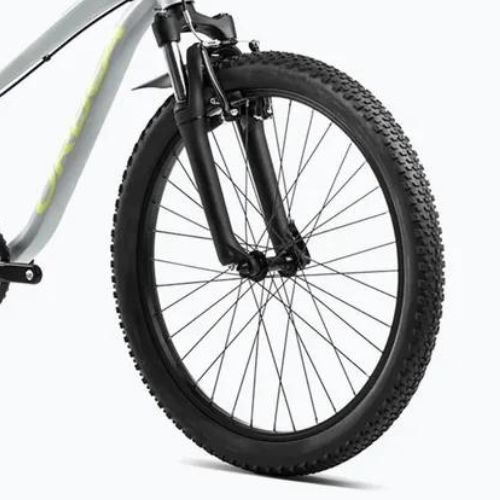 Vaikiškas dviratis Orbea MX 24 XC 2024 silver/spicy lime