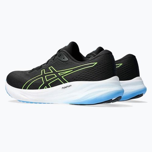 Vyriški bėgimo batai ASICS Gel-Pulse 15 black/electric lime