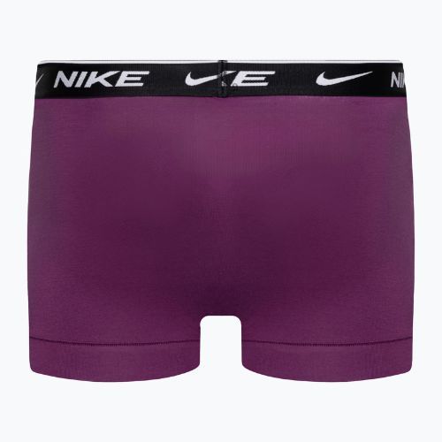 Vyriškos trumpikės Nike Everyday Cotton Stretch Trunk 3 poros green/violet/blue