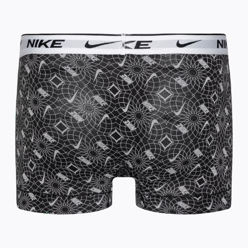 Vyriškos trumpikės Nike Everyday Cotton Stretch Trunk 3 poros black/blue/grey