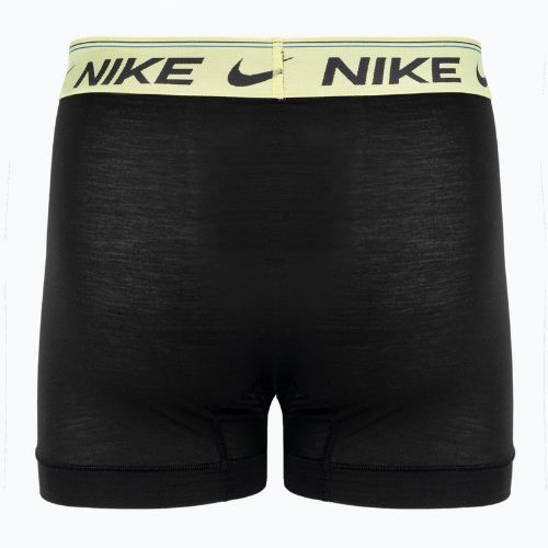 Vyriškos trumpikės Nike Dri-FIT Ultra Comfort Brief 3 poros black/yellow/fuxia