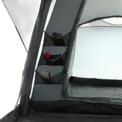 Pripučiamas 8 asmenų stovyklavimo palapinė KADVA AIRcamp 8.44 žalia