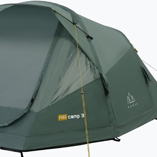 Pripučiama 3 asmenų palapinė KADVA AIRcamp 3 žalia