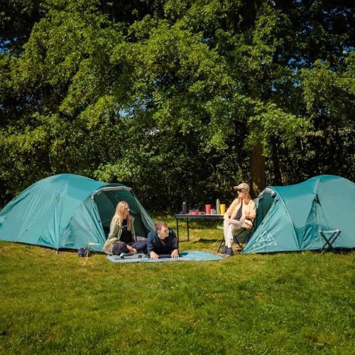 4 asmenų stovyklavimo palapinė KADVA CAMPdome 4 žalia