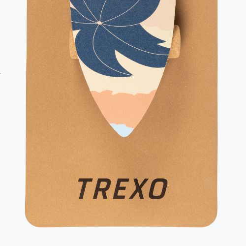 Balansavimo lenta + kilimėlis + volelis XTREXO BBS01 mėlyna/oranžinė