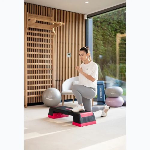 XTREXO aerobikos žingsniamatis TXO-B4W007 rožinės spalvos