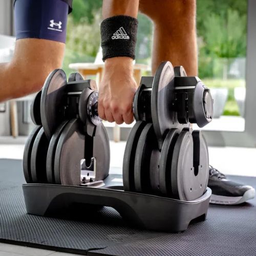 Reguliuojamas hantelis XTREXO TXO-B4W001 40 kg juodas