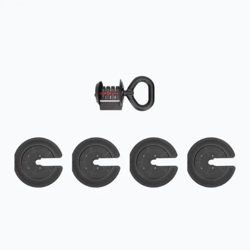 Kettlebell reguliuojamas XTREXO TXO-B4W004 12 kg juodas