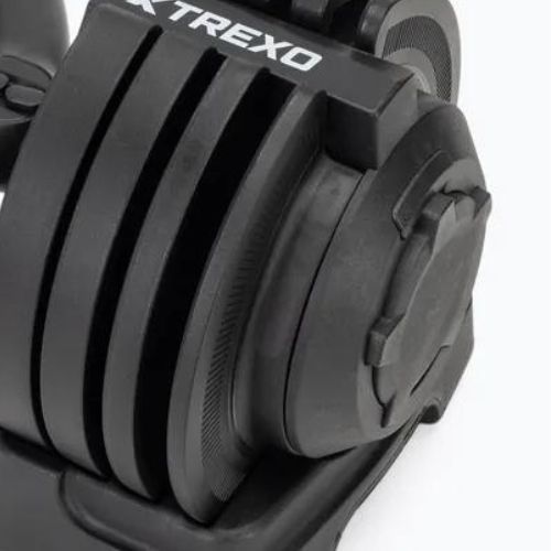 Kettlebell reguliuojamas XTREXO TXO-B4W004 12 kg juodas