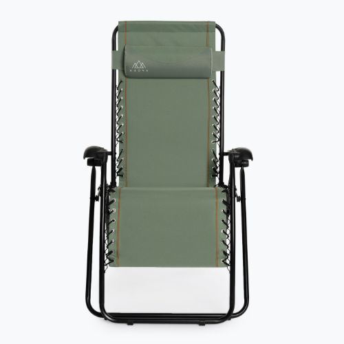Turistinė kėdė / gultas KADVA CAMPchair 2.0 žalia