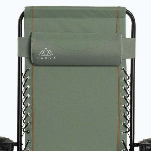 Turistinė kėdė / gultas KADVA CAMPchair 2.0 žalia