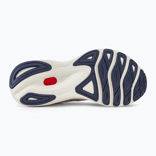 Moteriški bėgimo batai Mizuno Wave Skyrise 4 snow white/blue/coral reef
