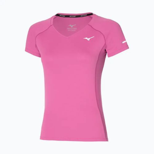 Moteriški bėgimo marškinėliai Mizuno Sun Protect Tee wild orchid