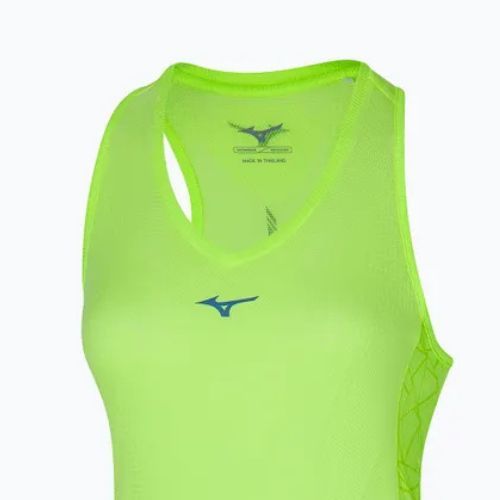 Moteriškas bėgimo tank topas Mizuno Aero Tank neolime