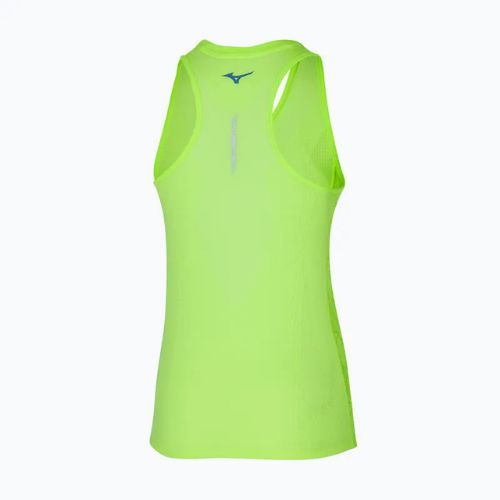 Moteriškas bėgimo tank topas Mizuno Aero Tank neolime