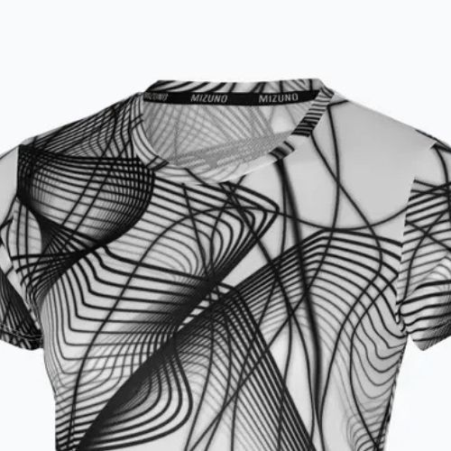 Moteriški bėgimo marškinėliai Mizuno Graphic Tee white