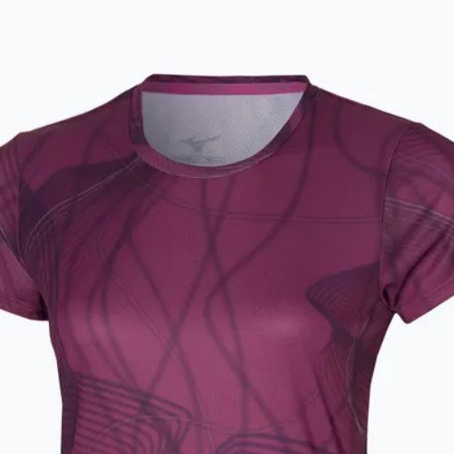 Moteriški bėgimo marškinėliai Mizuno Graphic Tee magenta haze