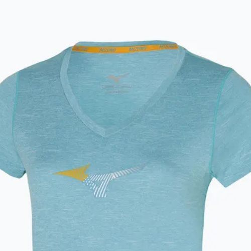 Moteriški bėgimo marškinėliai Mizuno Impusle Core RB Tee milky blue