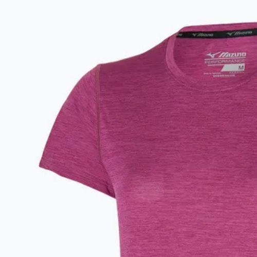 Moteriški bėgimo marškinėliai Mizuno Impulse Core Tee magenta haze