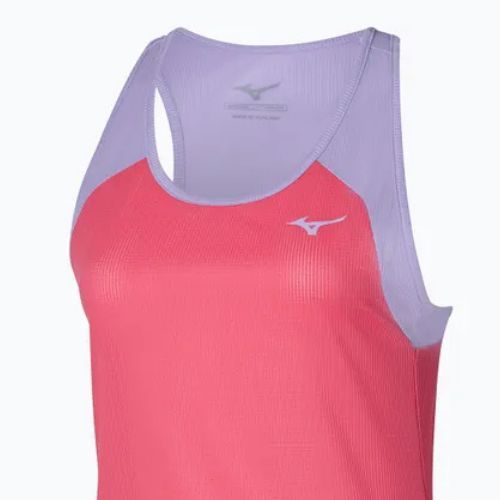Moteriškas bėgimo tank topas Mizuno DryAeroFlow Tank sunkissed coral