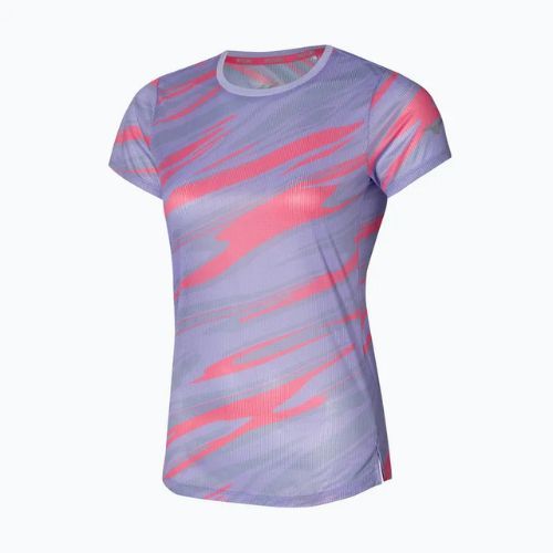 Moteriški bėgimo marškinėliai Mizuno DAF Graphic Tee pastel lilac