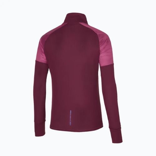 Moteriškos bėgimo tamprės Mizuno Hybrid LS Tee magenta haze