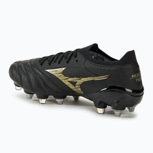Vyriški futbolo batai Mizuno Morelia Neo IV Beta SG black/gold/black