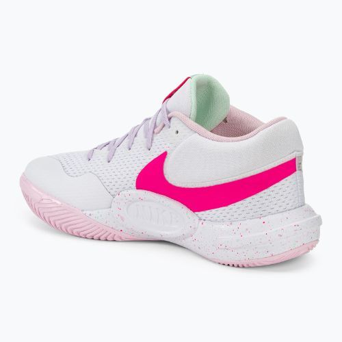 Moteriški tinklinio batai Nike Hyperquick Court Flight SE white/pink foam/violet mist/mint foam