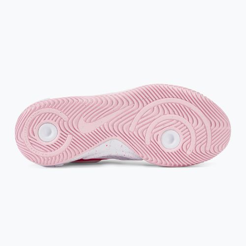 Moteriški tinklinio batai Nike Hyperquick Court Flight SE white/pink foam/violet mist/mint foam