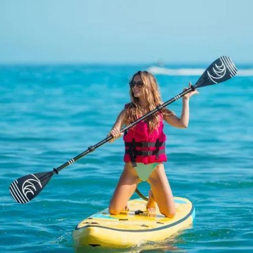Lenta SUP AQUASTIC Touring 12'6" geltona