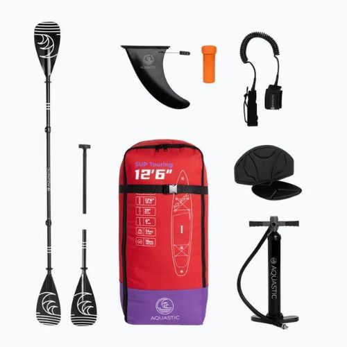 Lenta SUP AQUASTIC Touring 12'6" 2024 raudona