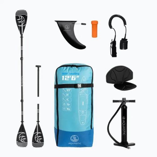 Irklentė SUP AQUASTIC Touring 12'6" 2024 mėlyna