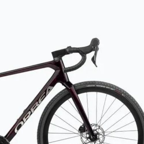 Žvyro dviratis Orbea Terra M30 Team 2024 wine red carbon view