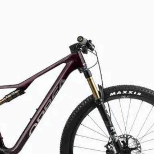 Kalnų dviratis Orbea Oiz M-Pro 2024 wine red carbon view/titan