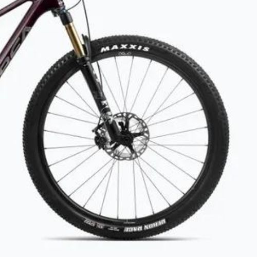 Kalnų dviratis Orbea Oiz M-Pro 2024 wine red carbon view/titan